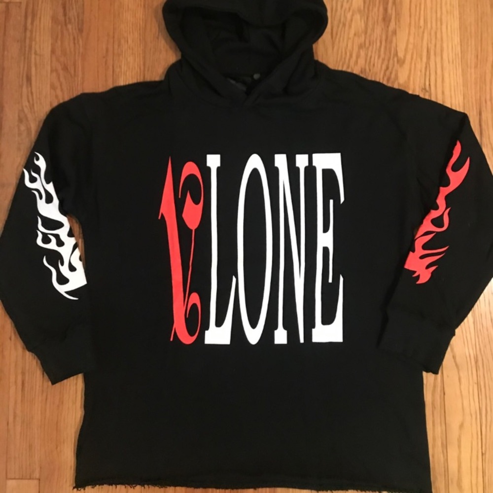 Vlone x Palm Angels Hoodie Brand New-L